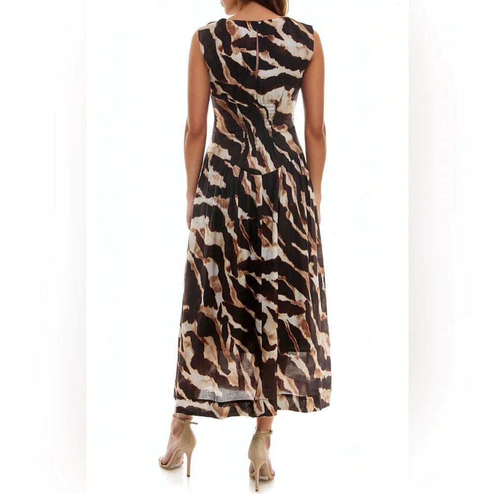 Socialite Drop Waist Midi Dress new‎ with tags